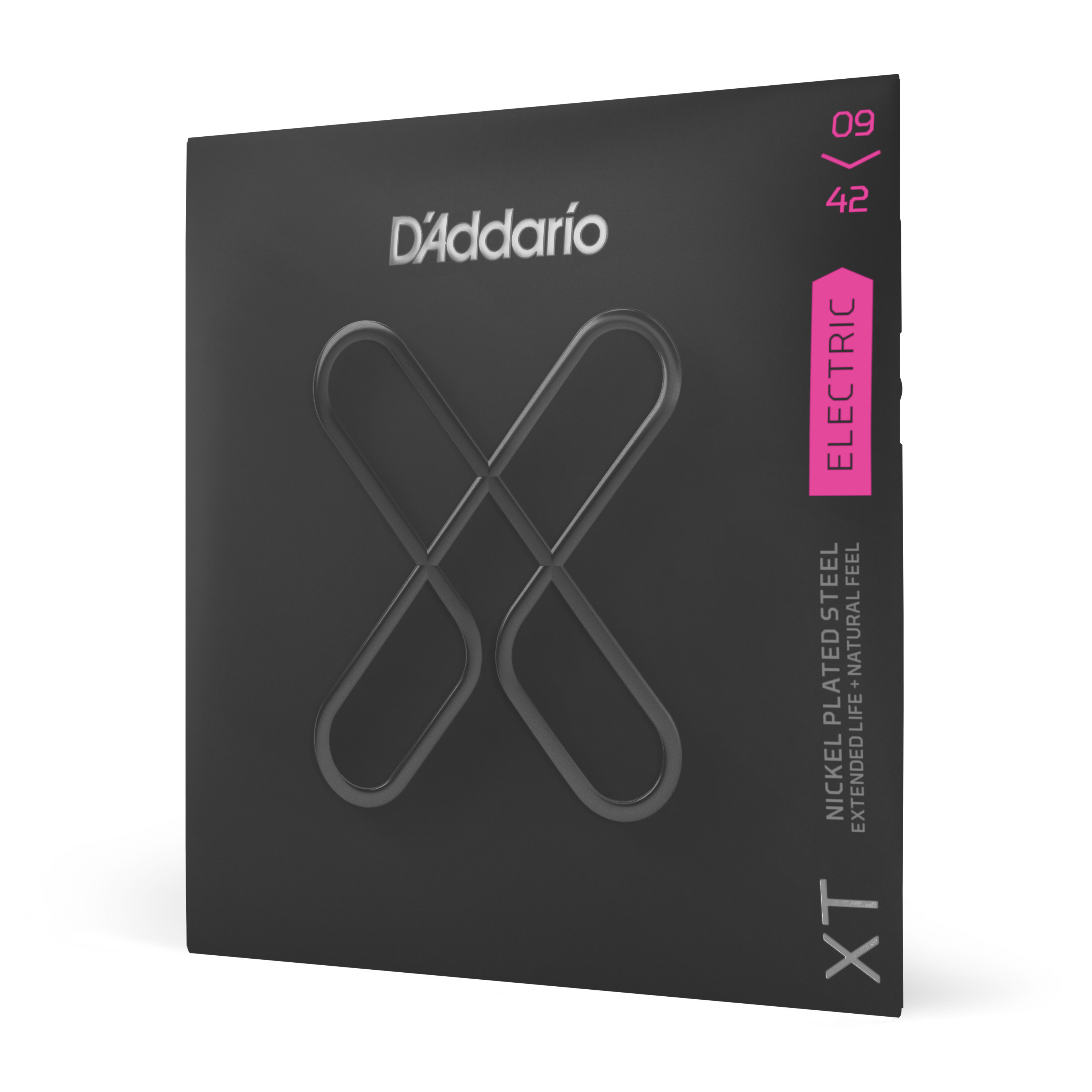 Front Cover Image D'Addario XT Electric Nickel Plated Steel, Super Light, 09-42