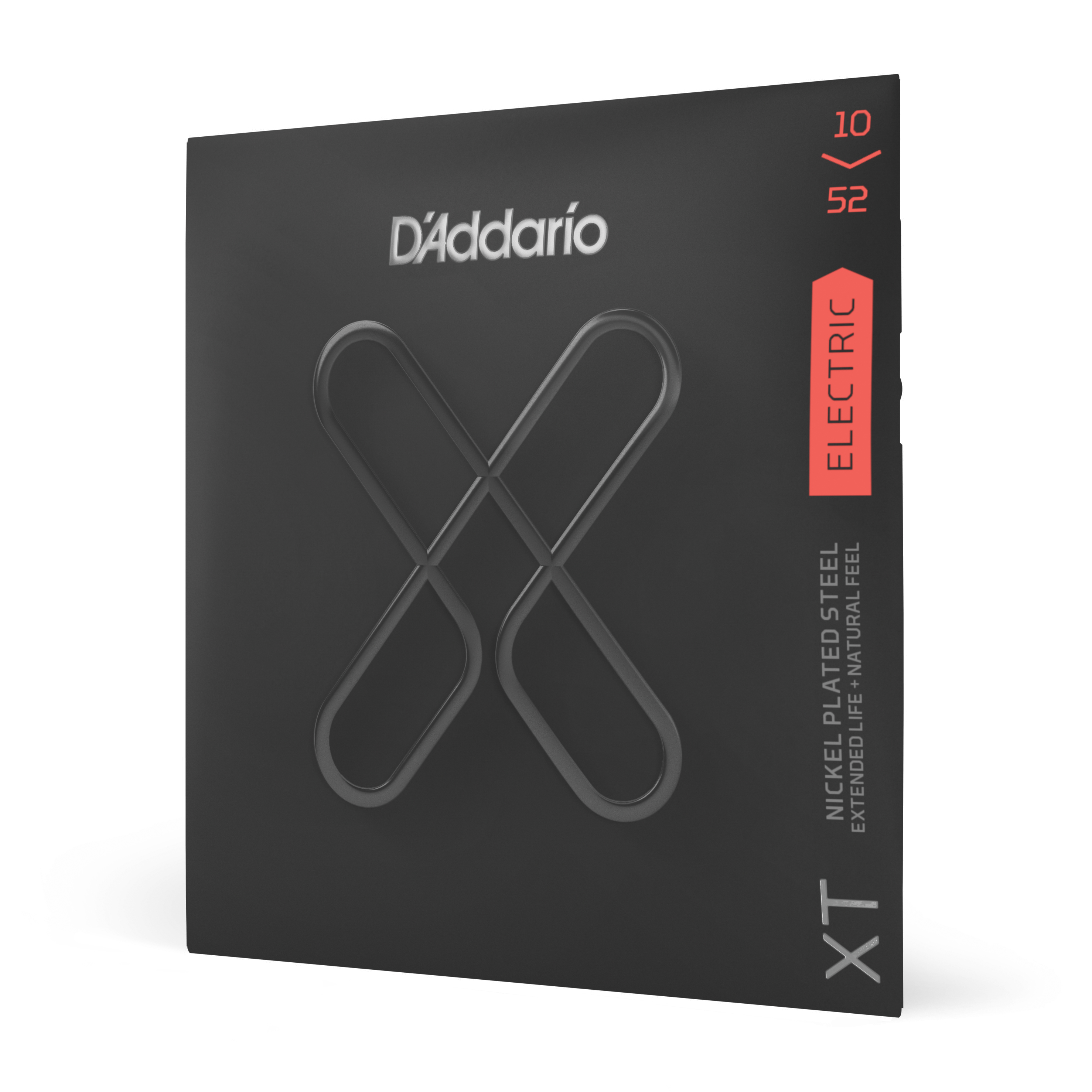 Front Cover Image D'Addario XT Electric Nickel Plated Steel, Light Top/Heavy Bottom, 10-52
