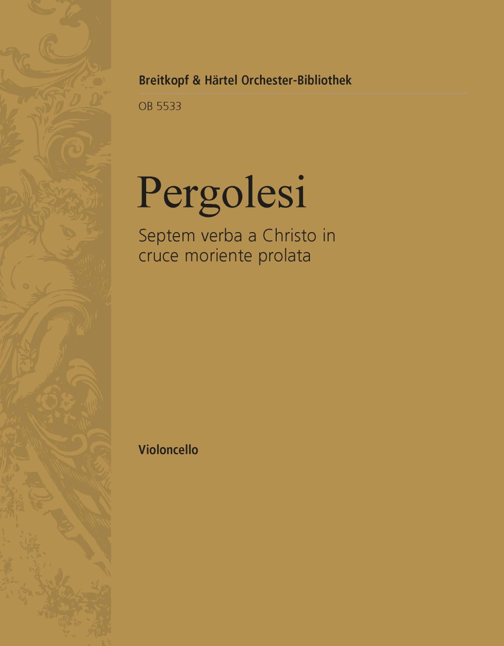 Front Cover Image Septem verba a Christo in cruce moriente prolata