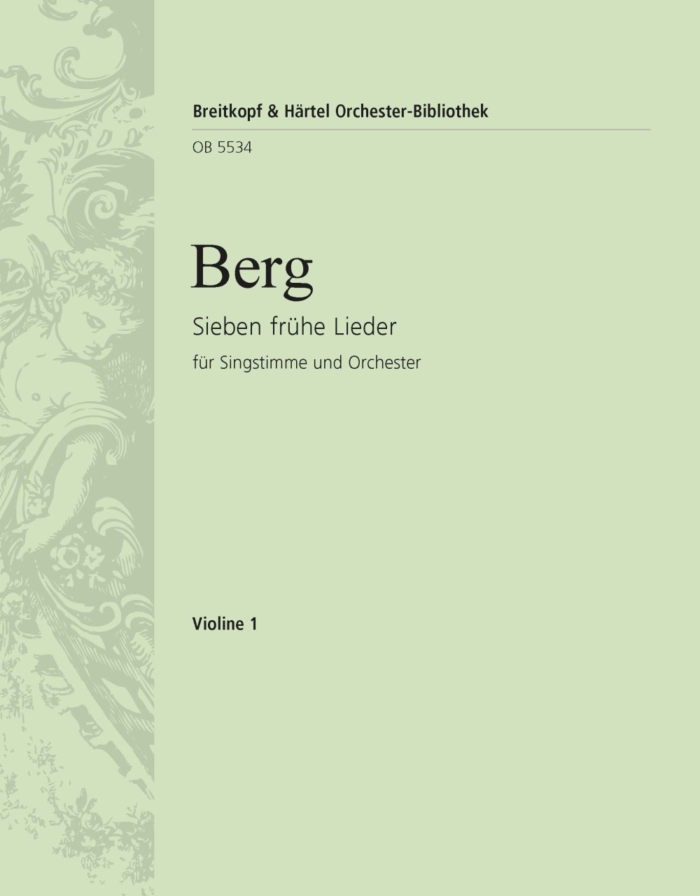Front Cover Image 7 frühe Lieder