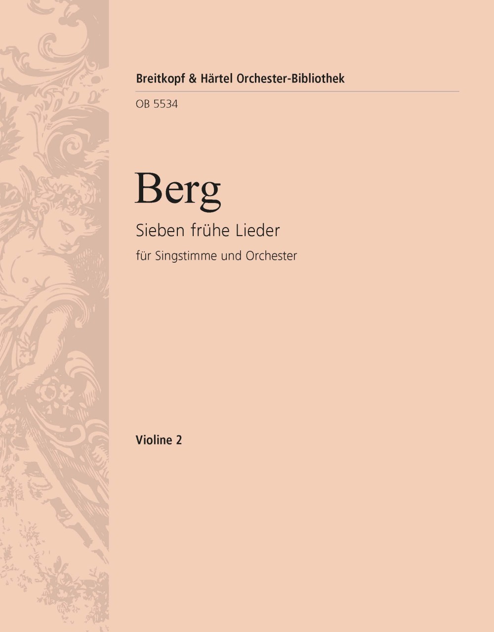 Front Cover Image 7 frühe Lieder