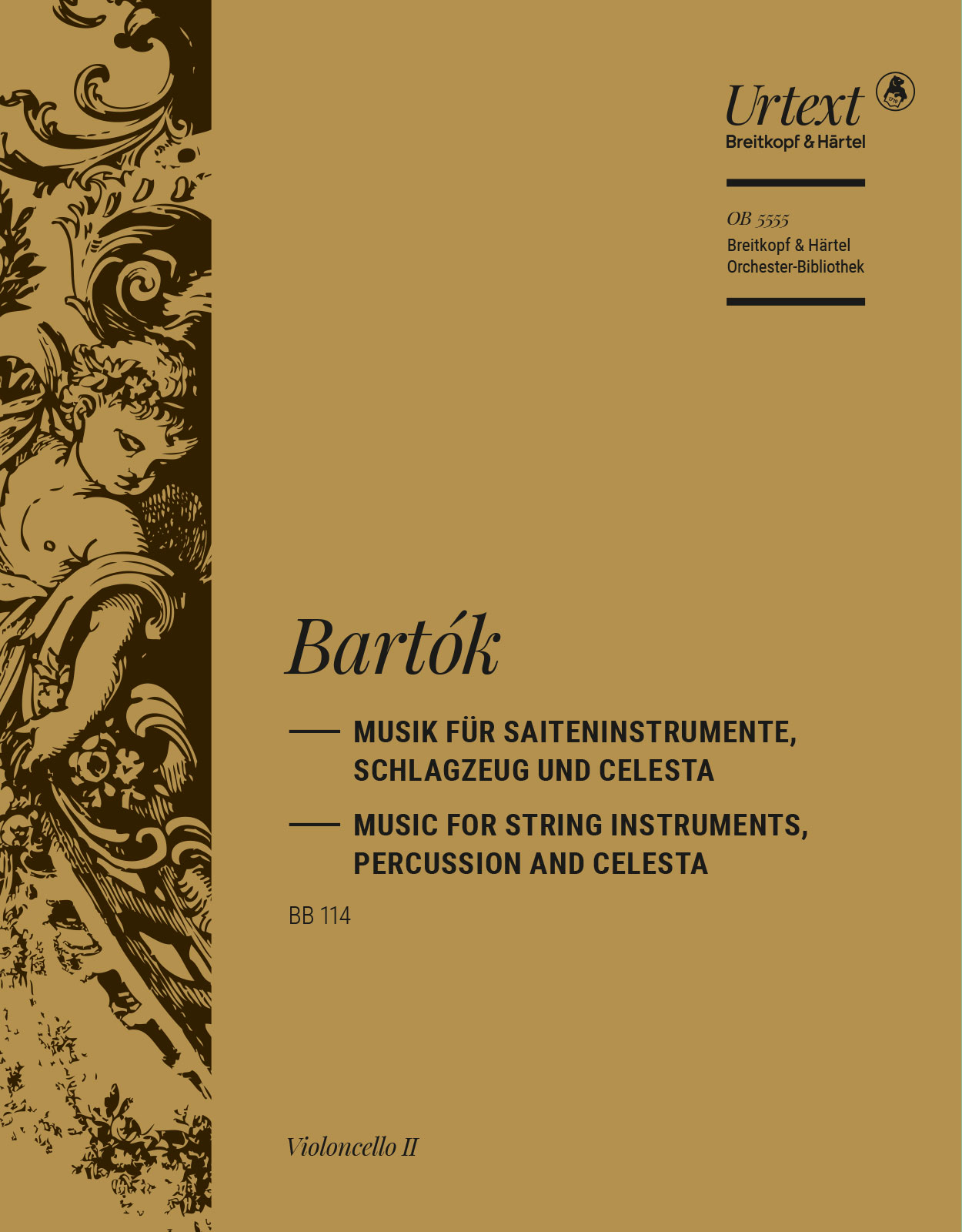 Front Cover Image Musik für Saiteninstrumente, Schlagzeug und Celesta BB 114