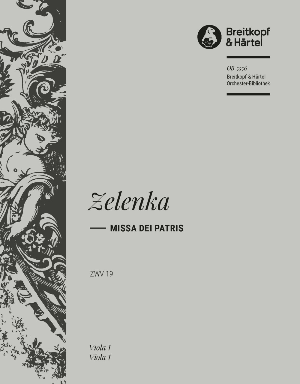 Front Cover Image Missa Dei Patris C-Dur ZWV 19