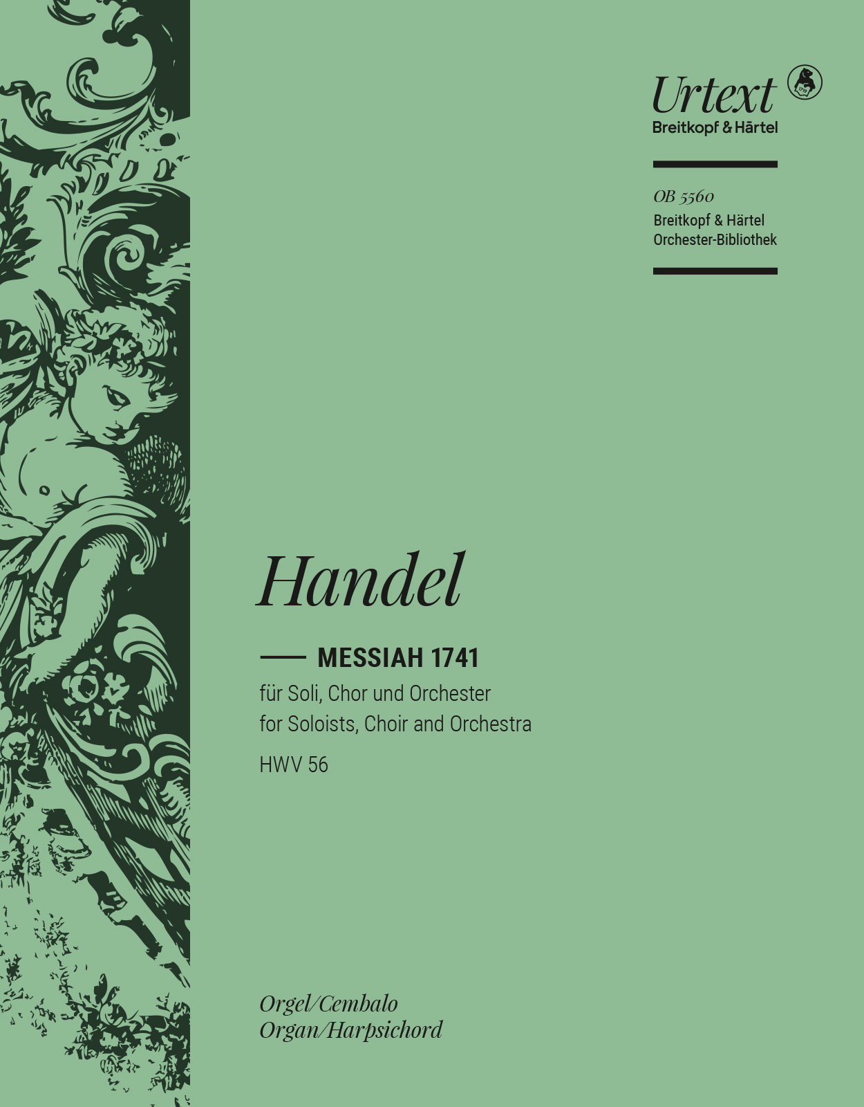 Front Cover Image Messiah 1741 HWV 56