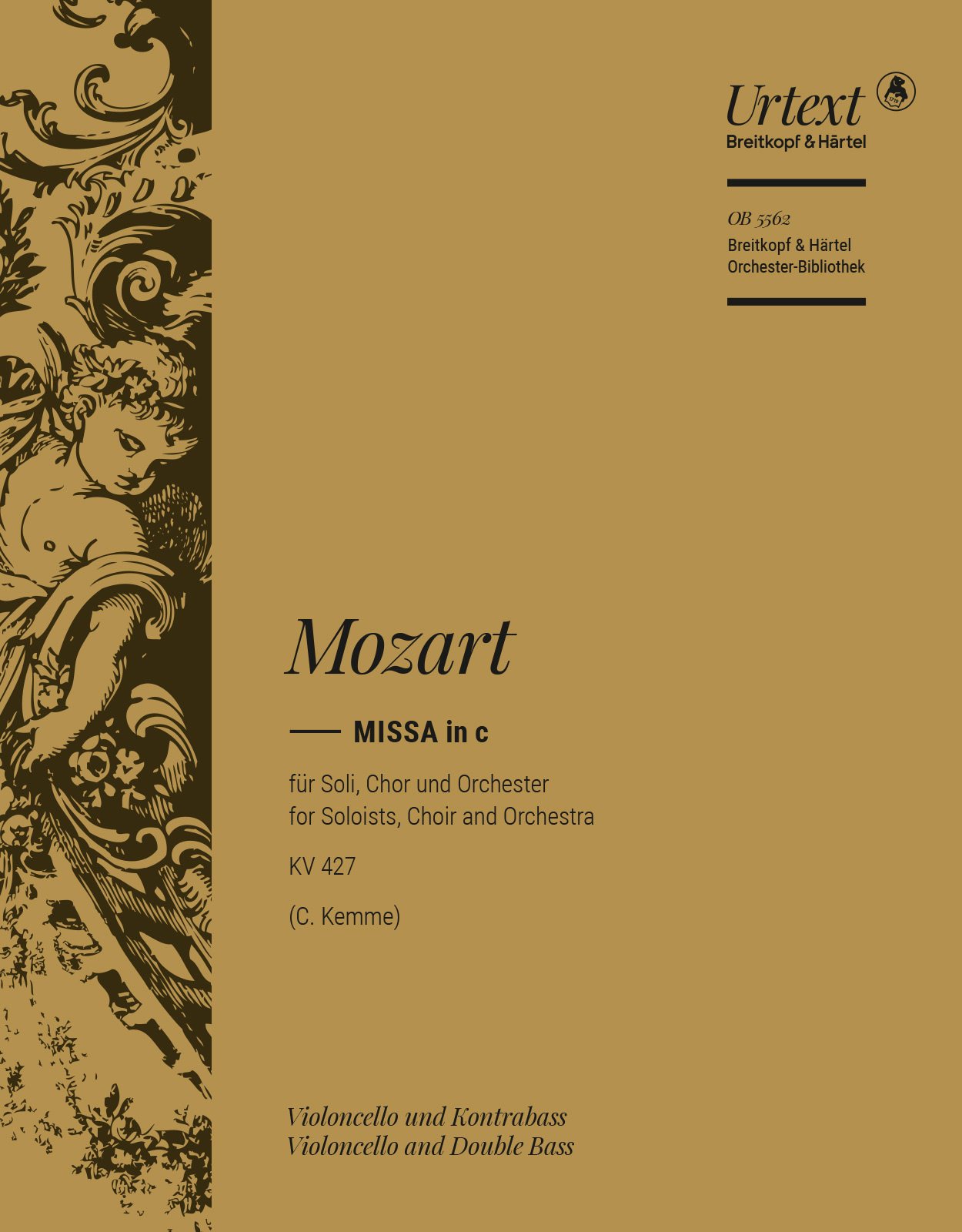 Front Cover Image Missa in c KV 427 (417a)