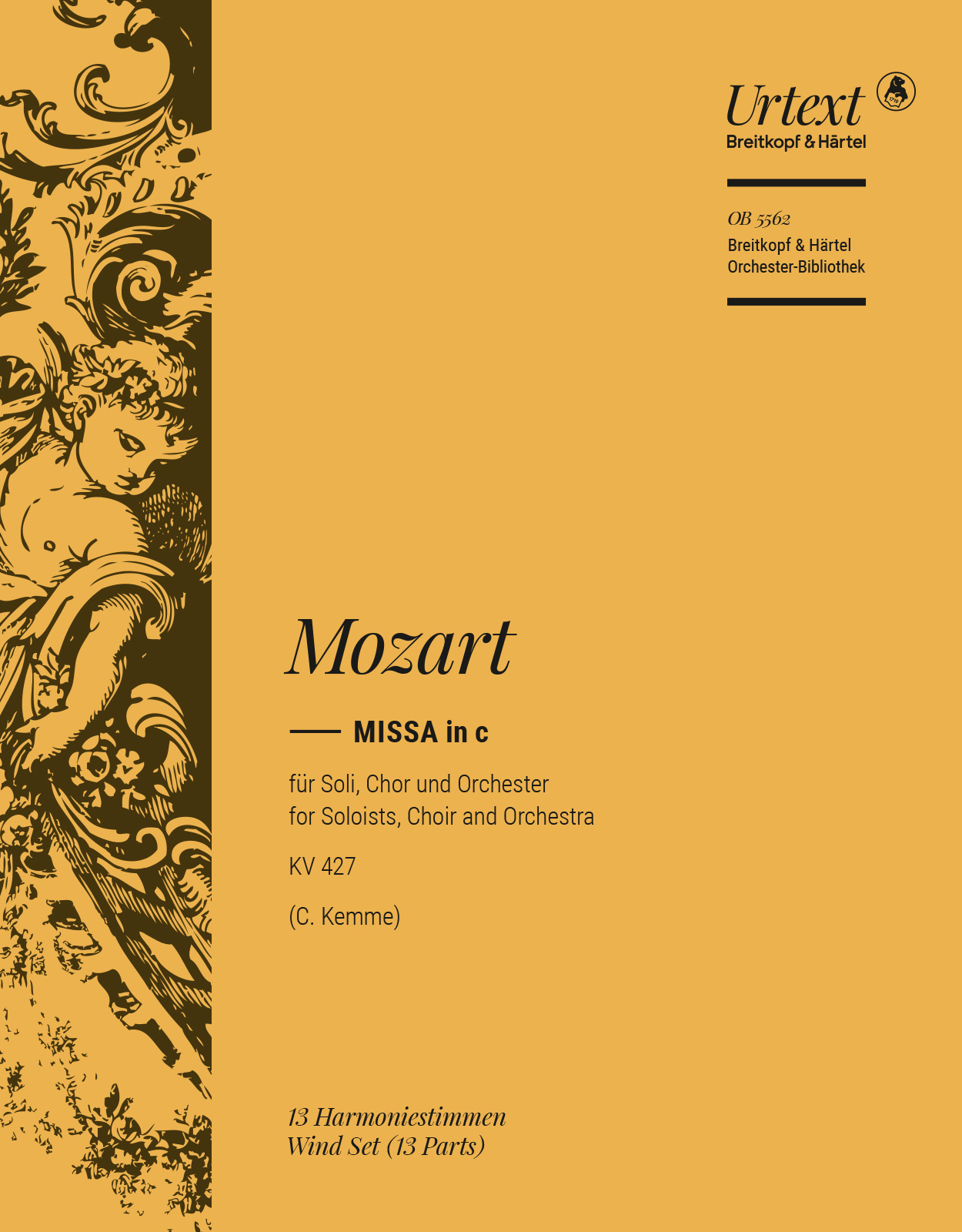 Front Cover Image Missa in c KV 427 (417a)
