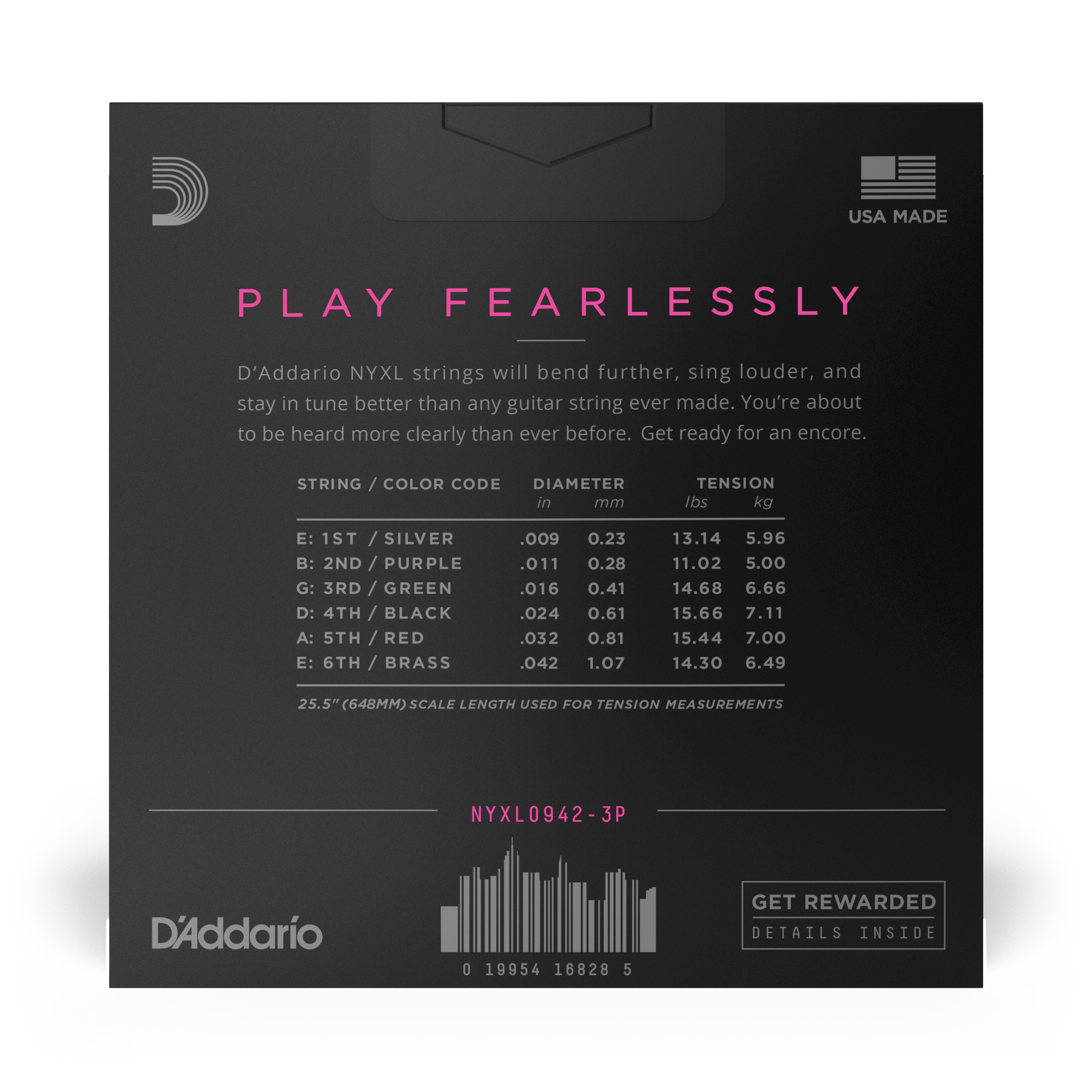 Other Cover Image D'Addario NYXL0942-3P Nickel Wound Electric Guitar Strings, Super Light, 9-42, 3 Sets