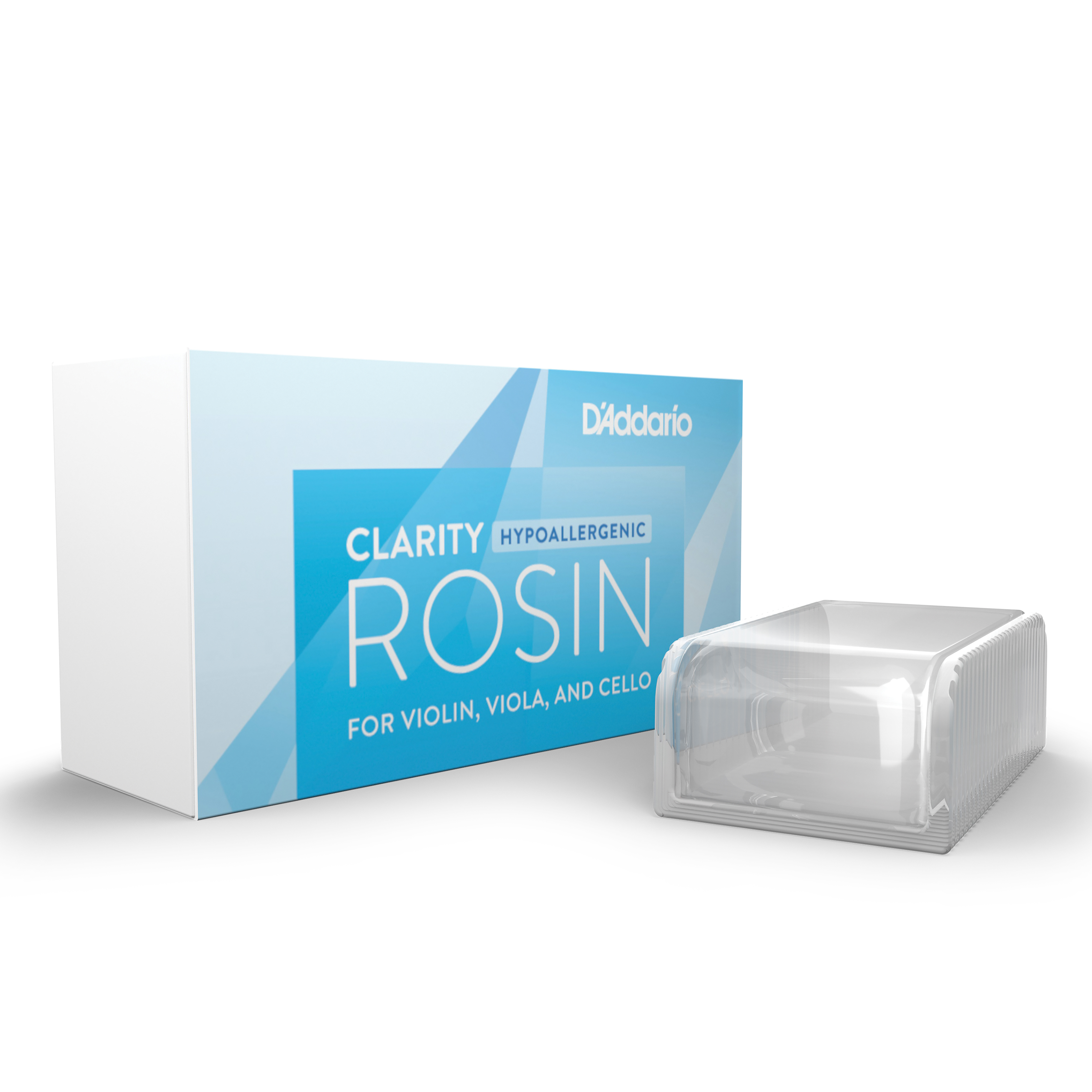 Front Cover Image D'Addario Clarity hypoallergenes Kolophonium