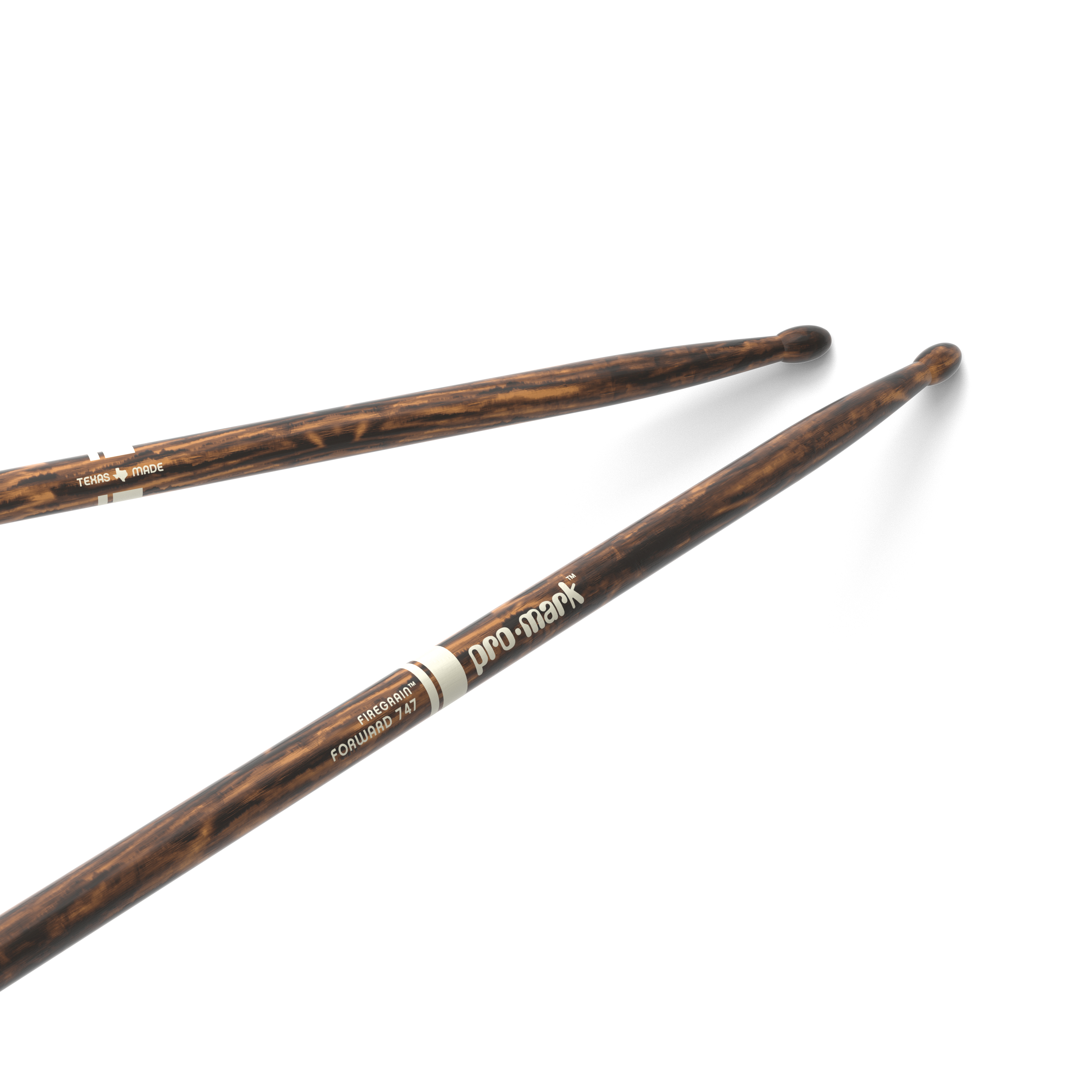 Front Cover Image ProMark Classic Forward 747 FireGrain Hickory Wood Tip