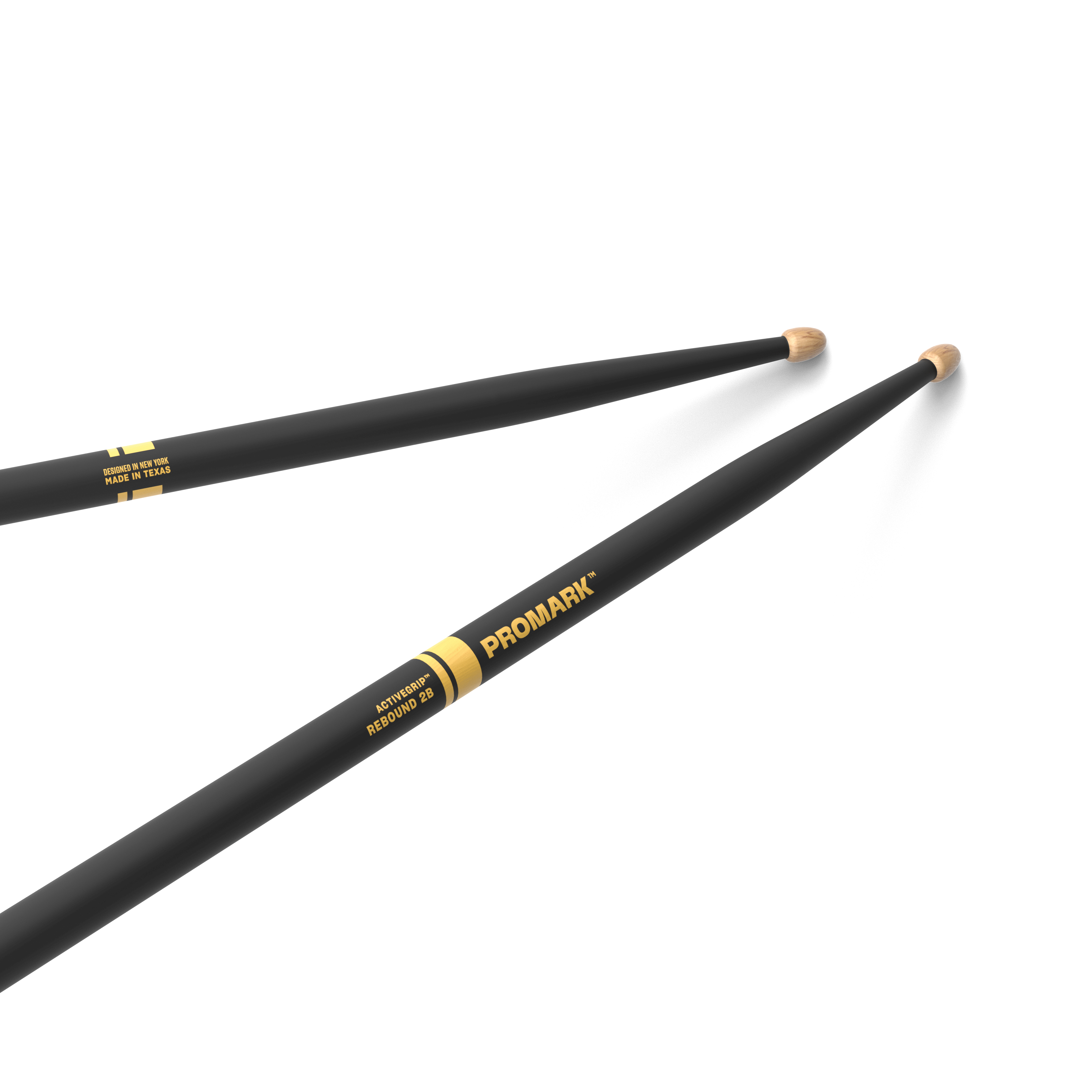 Front Cover Image ProMark Rebound 2B ActiveGrip Hickory Acorn Wood Tip