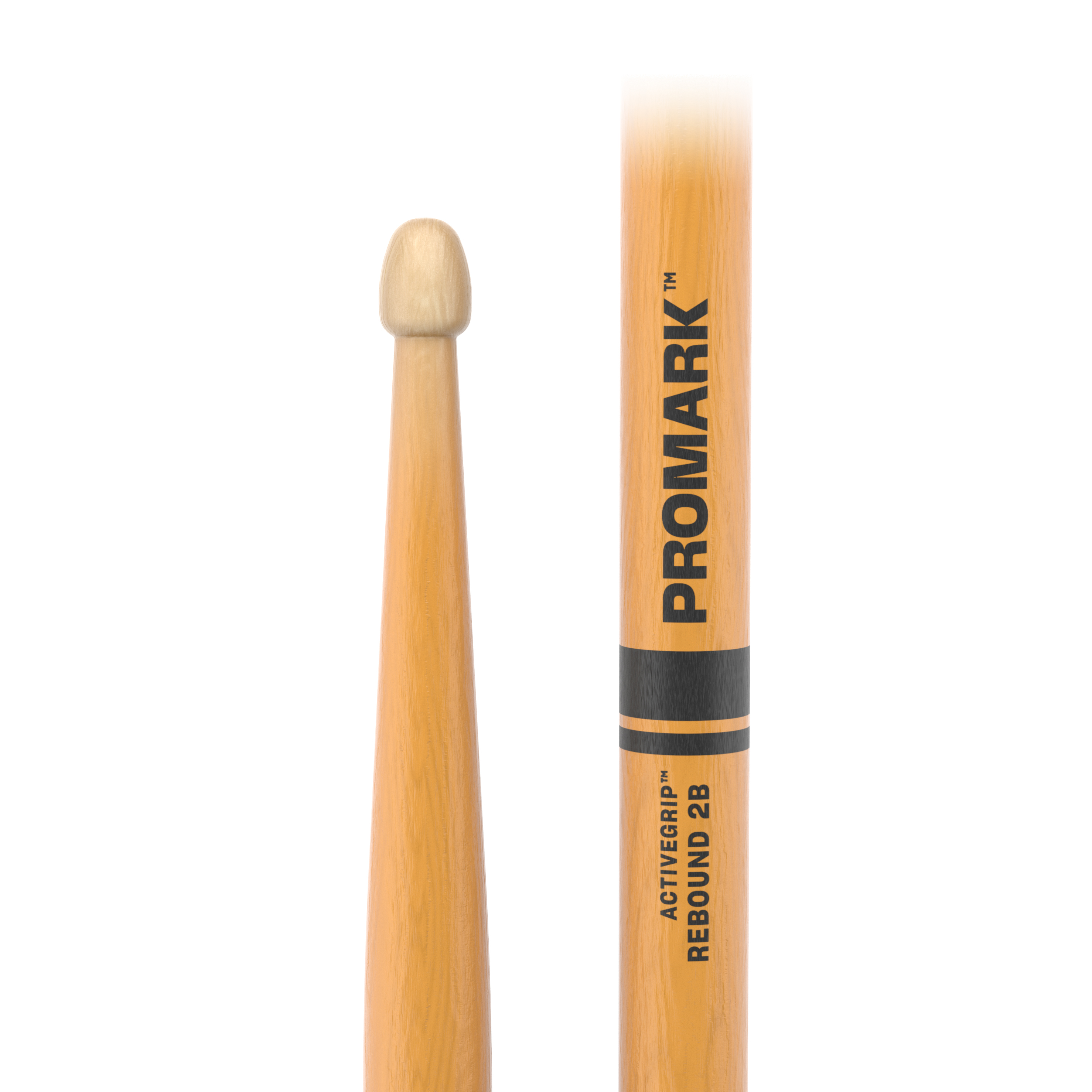 Other Cover Image ProMark Rebound 2B ActiveGrip Clear Hickory Acorn Wood Tip