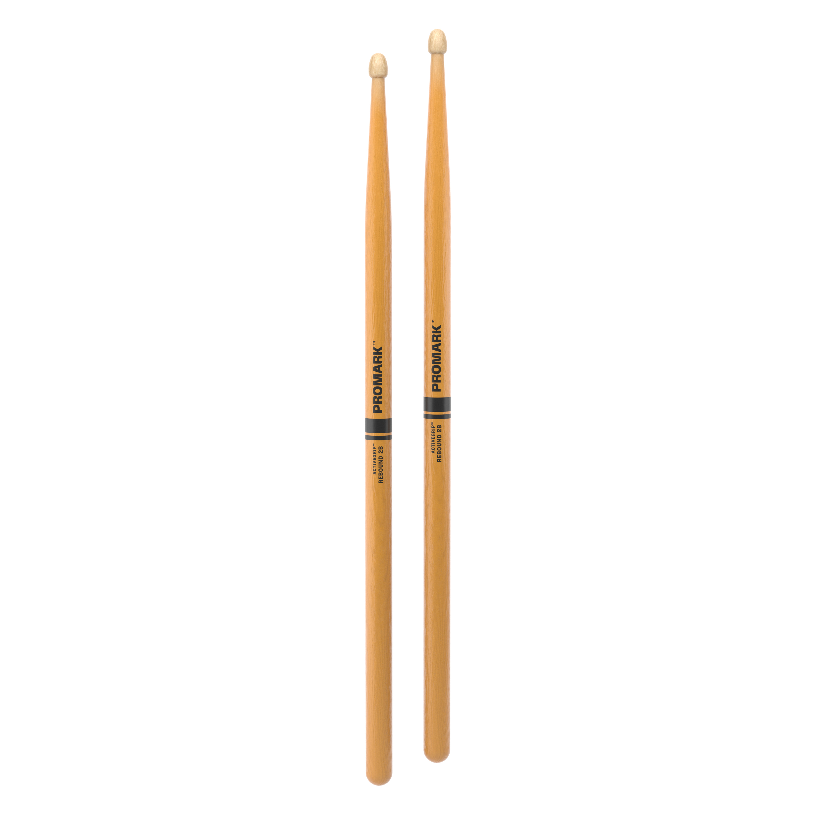 Other Cover Image ProMark Rebound 2B ActiveGrip Clear Hickory Acorn Wood Tip