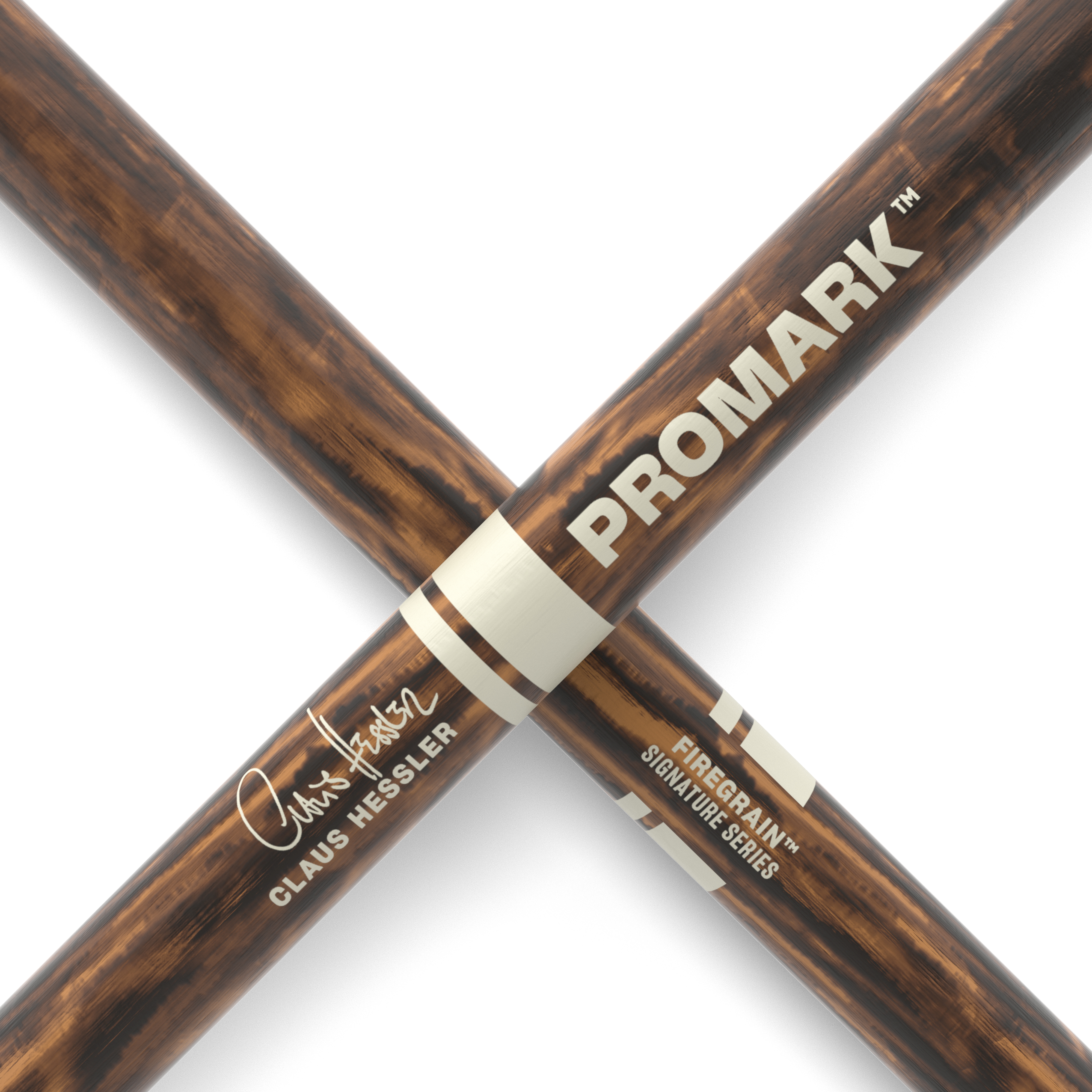Other Cover Image ProMark Claus Hessler FireGrain ActiveGrip Clear Hickory Wood Tip