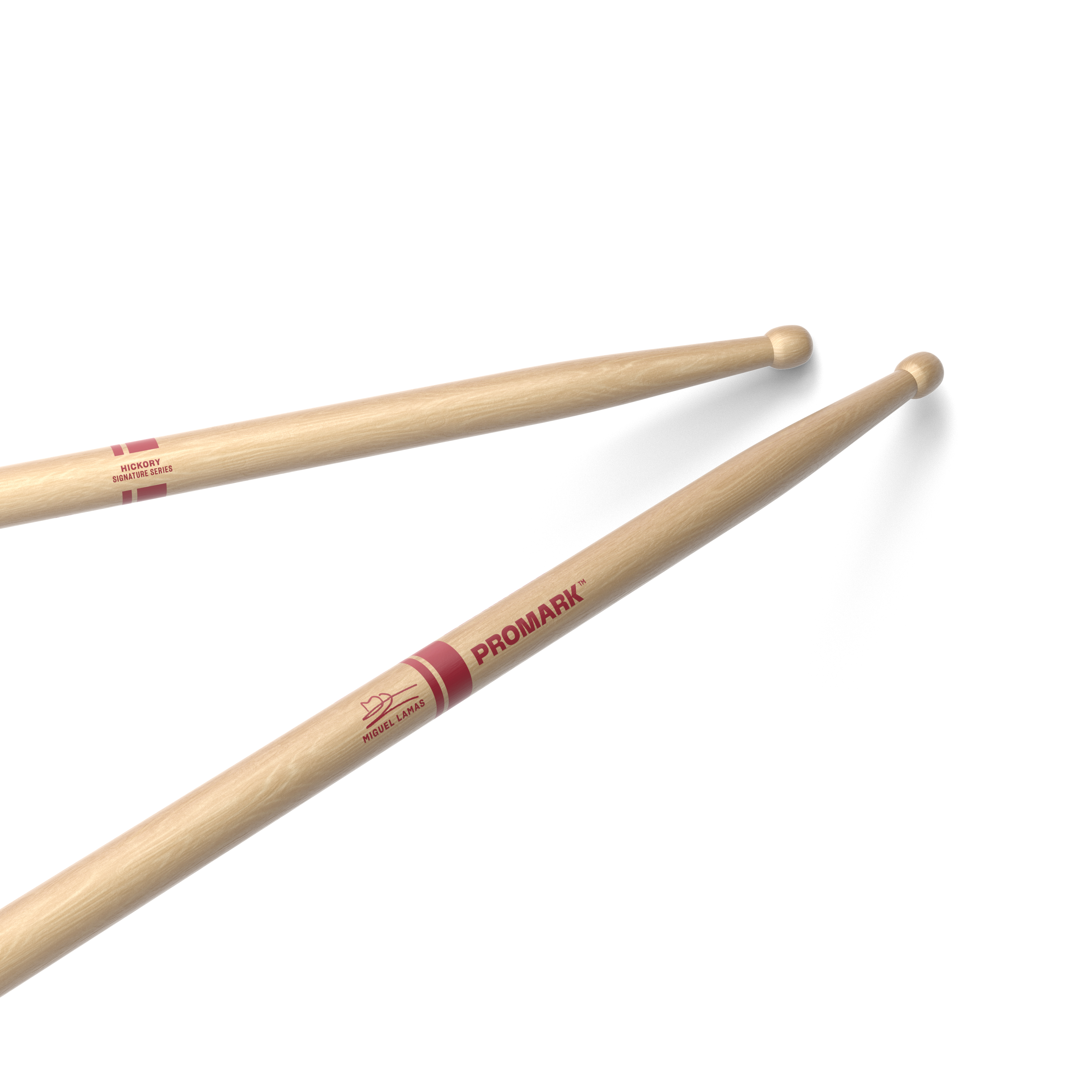 Front Cover Image ProMark Miguel Lamas Hickory Drumstick, Wood Tip