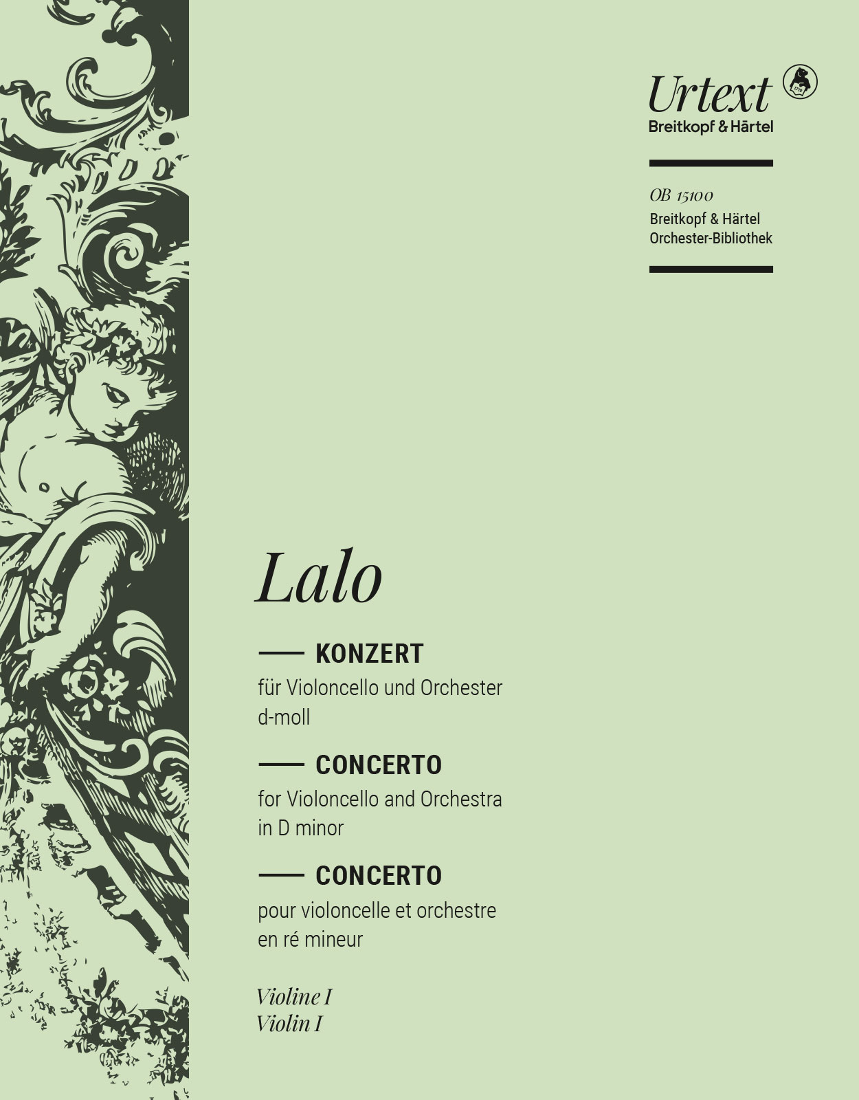 Front Cover Image Violoncellokonzert d-moll (1877)
