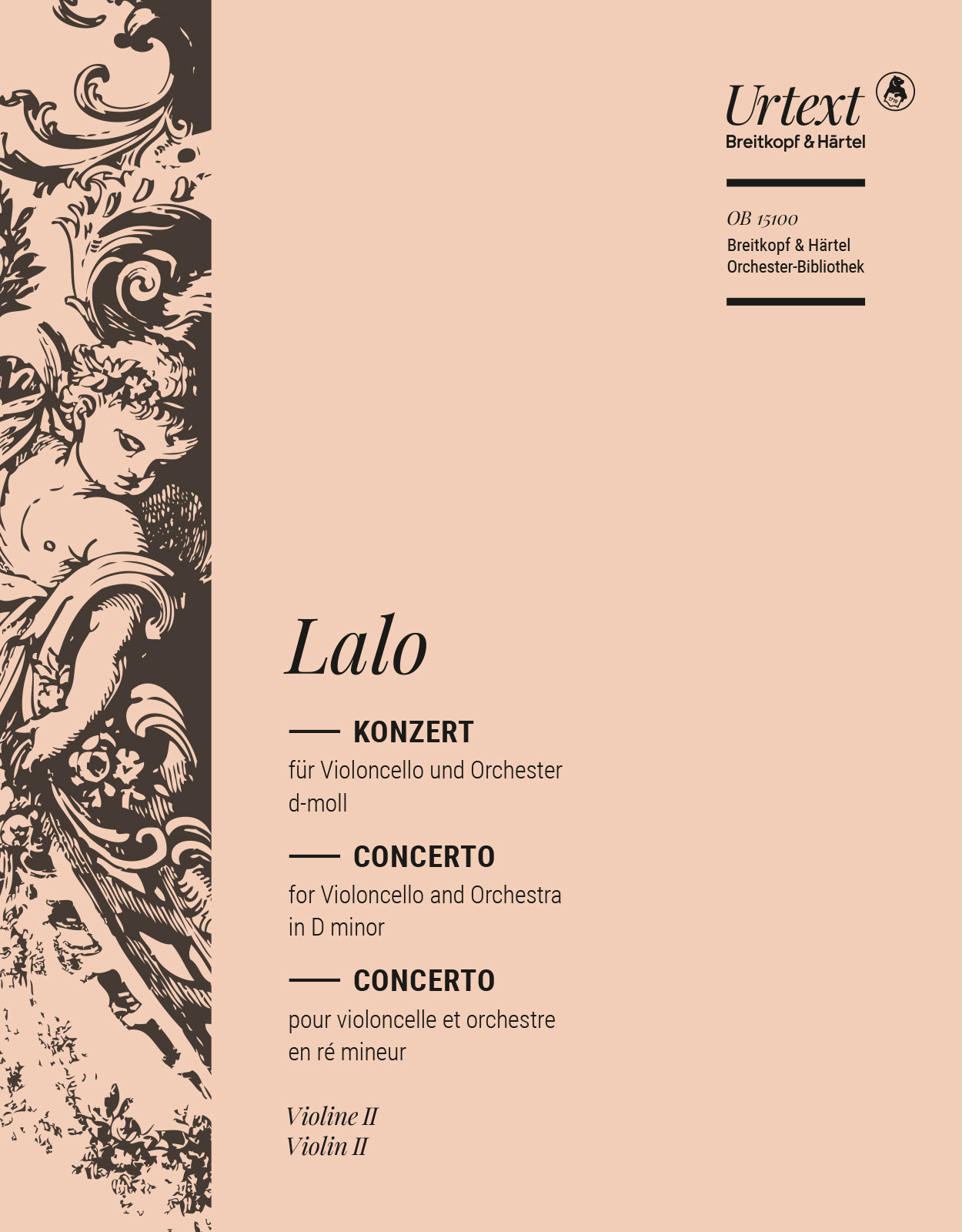 Front Cover Image Violoncellokonzert d-moll (1877)
