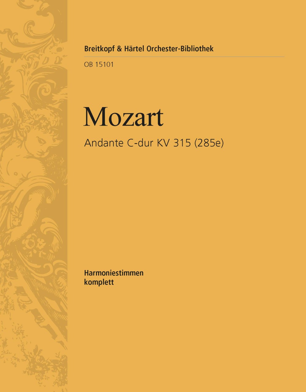 Front Cover Image Andante C-dur KV 315 (285e) (1778)
