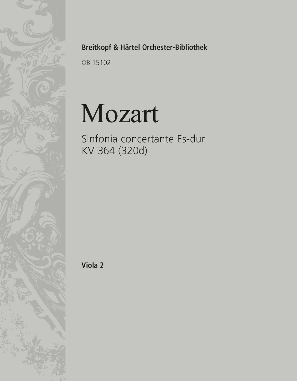 Front Cover Image Sinfonia Concertante Es-dur KV 364 (320d)