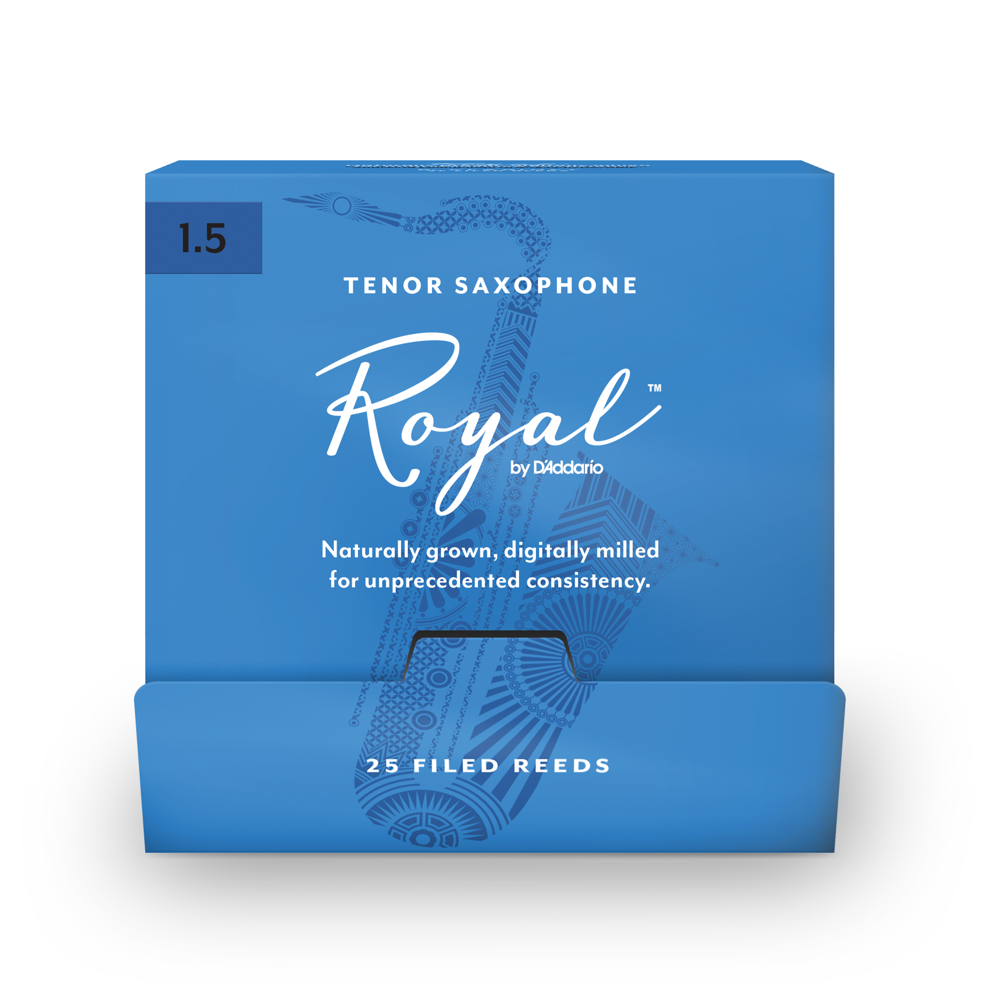 Front Cover Image Royal Blätter für Tenorsaxophon, Stärke 1,5, 25er-Packung