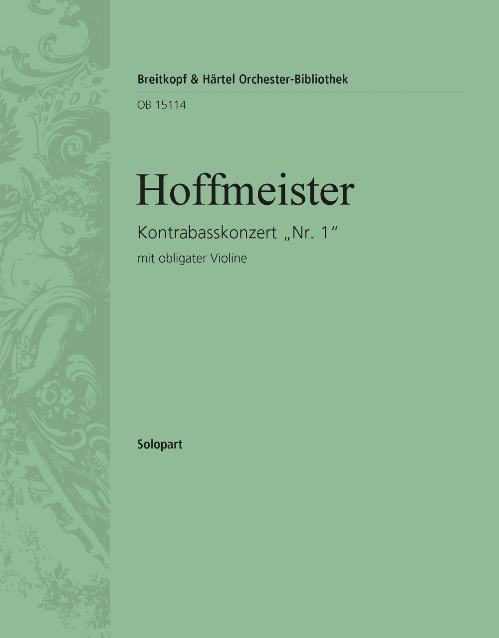 Front Cover Image Kontrabasskonzert „Nr. 1“