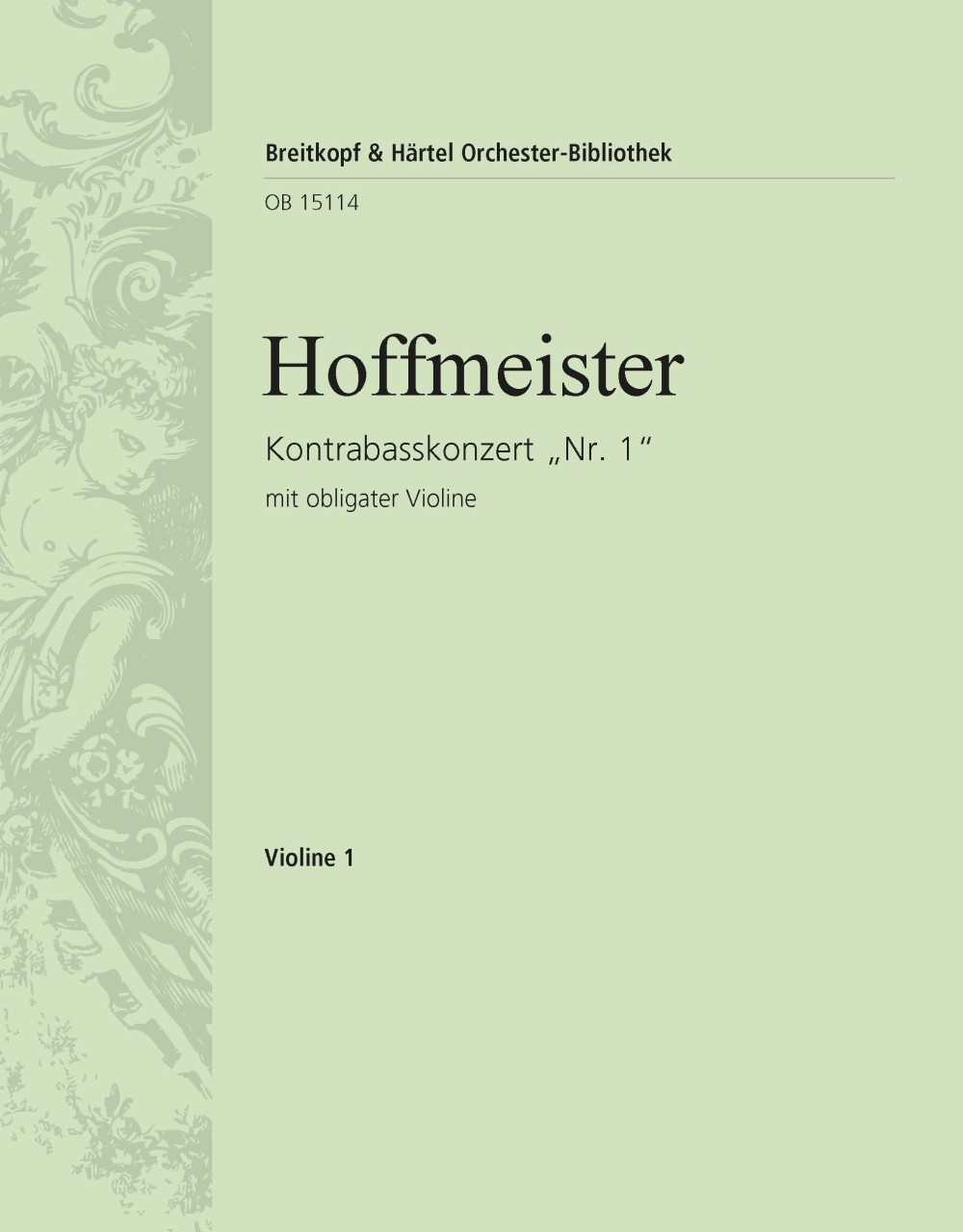 Front Cover Image Kontrabasskonzert „Nr. 1“