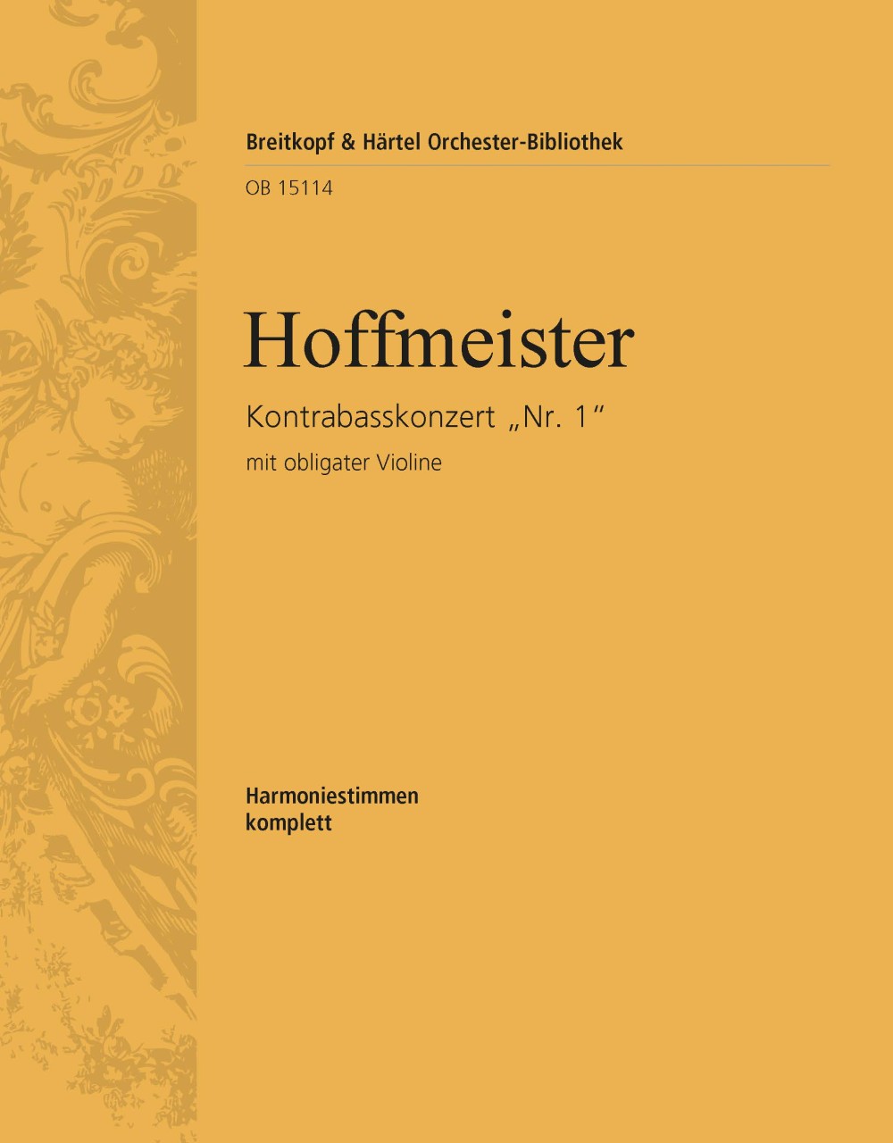 Front Cover Image Kontrabasskonzert „Nr. 1“