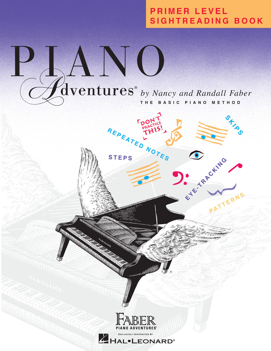 Front Cover Image Piano Adventures Primer Level - Sightreading Book