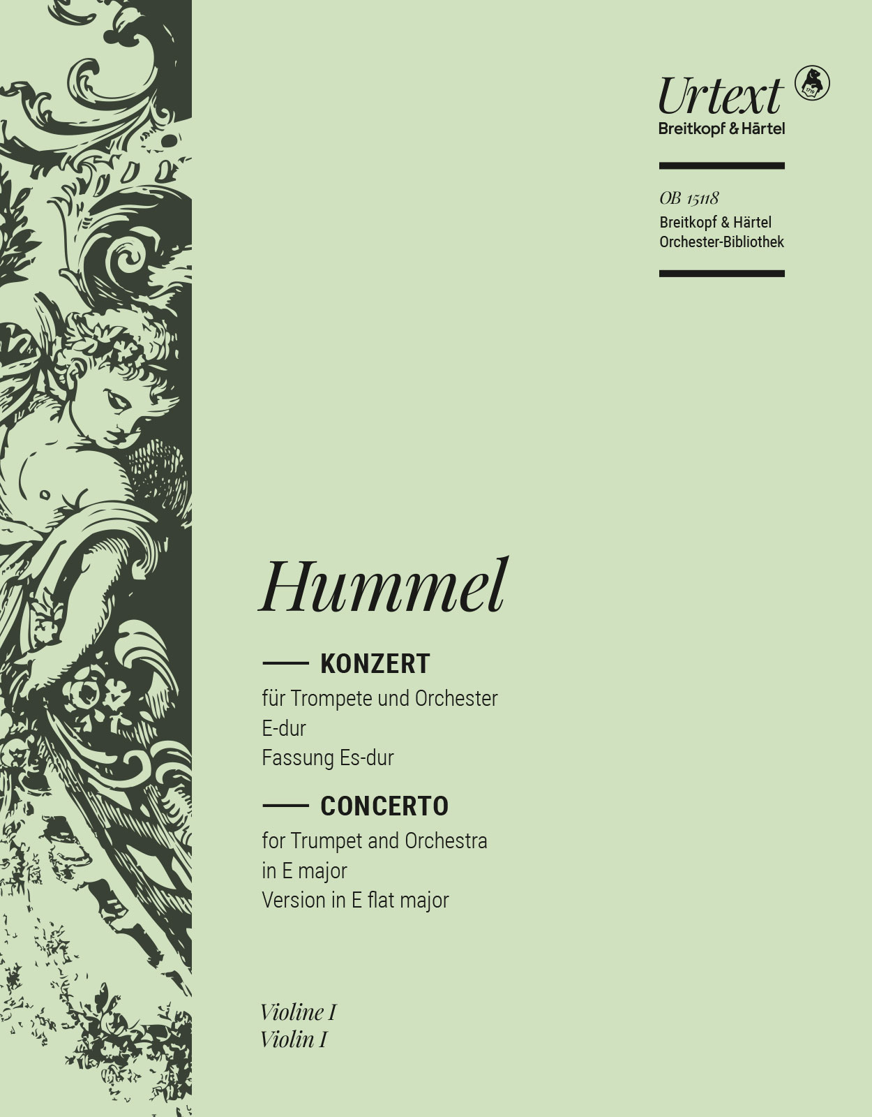 Front Cover Image Trompetenkonzert E-dur (Fassung Es-dur)