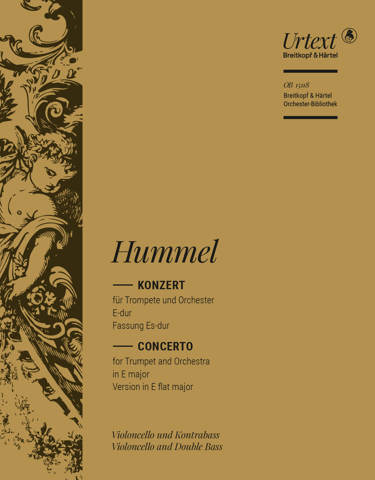Front Cover Image Trompetenkonzert E-dur (Fassung Es-dur)