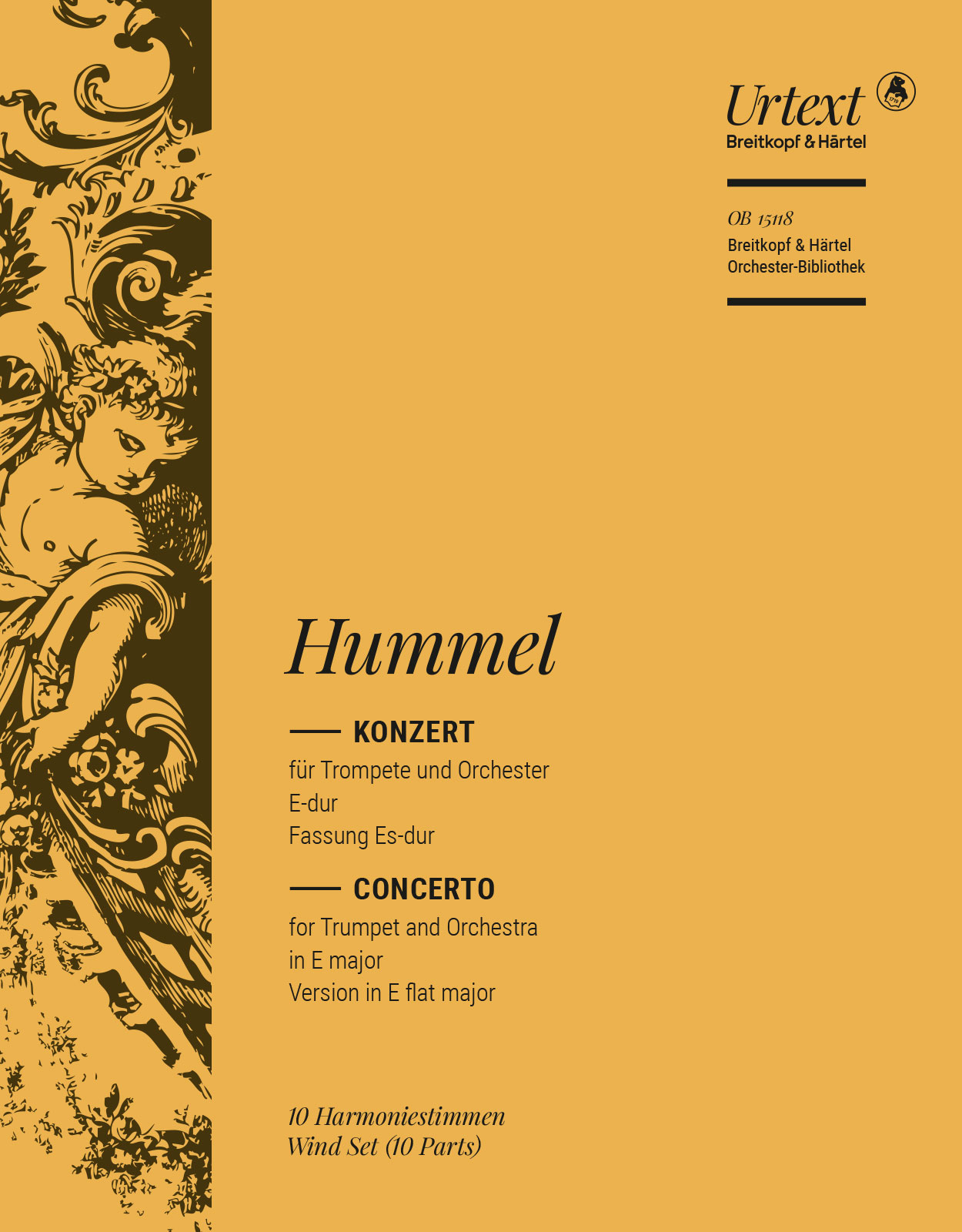 Front Cover Image Trompetenkonzert E-dur (Fassung Es-dur)