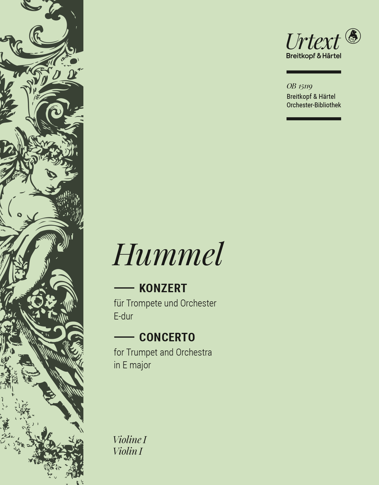 Front Cover Image Trompetenkonzert in E-dur