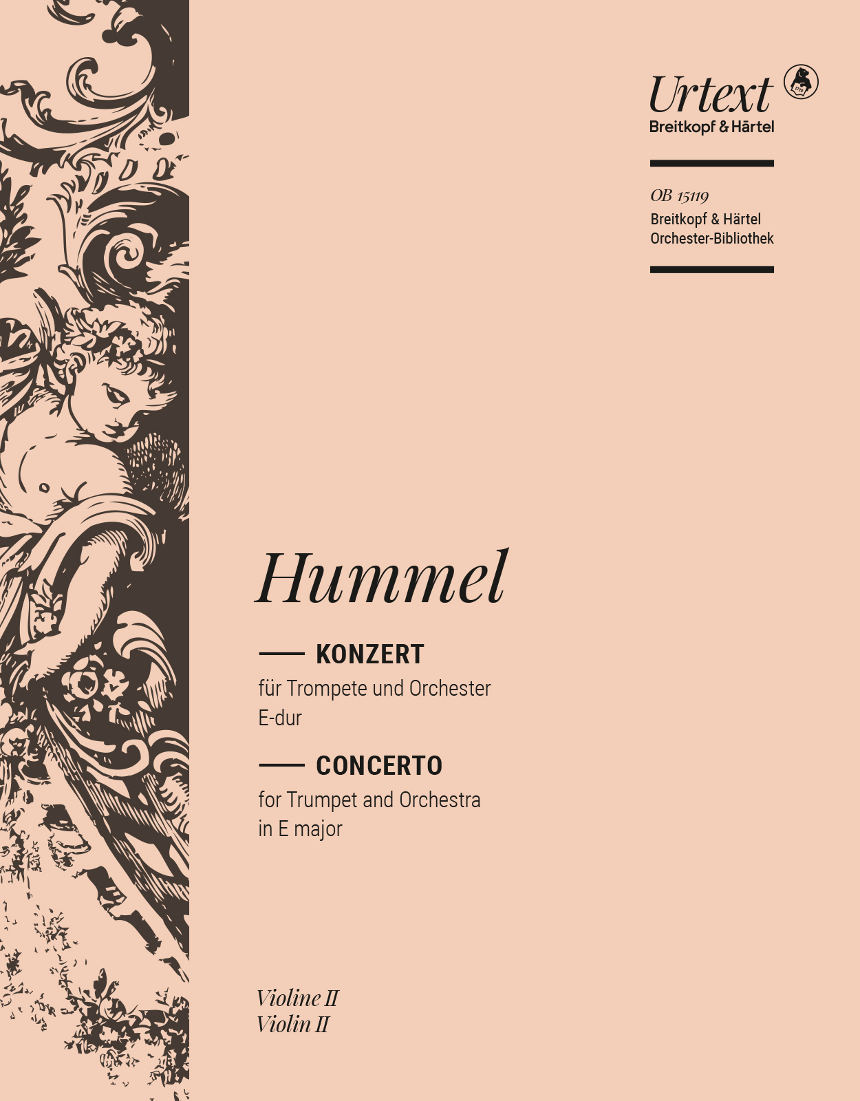 Front Cover Image Trompetenkonzert in E-dur