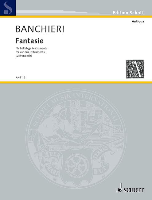 Front Cover Image Fantasie overo canzoni alla francese 