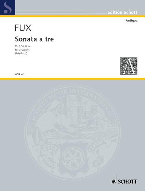 Front Cover Image Sonata a tre 