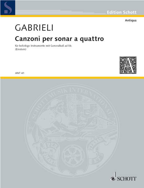 Front Cover Image Canzoni 