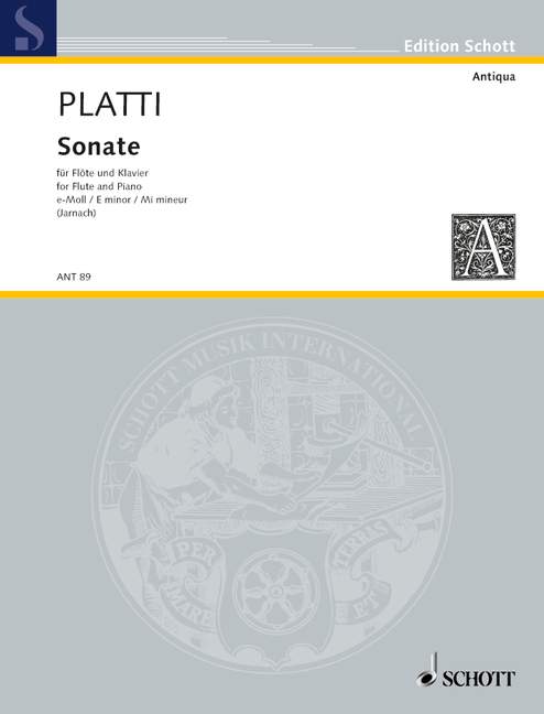 Front Cover Image Sonate e-Moll 
