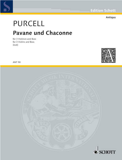 Front Cover Image Pavane und Chaconne 
