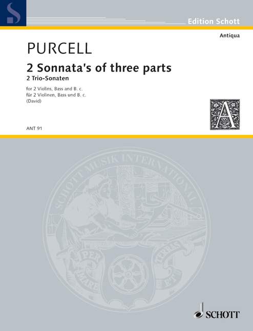 Front Cover Image 2 Triosonaten 