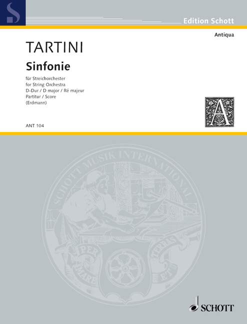 Front Cover Image Sinfonie D-Dur 
