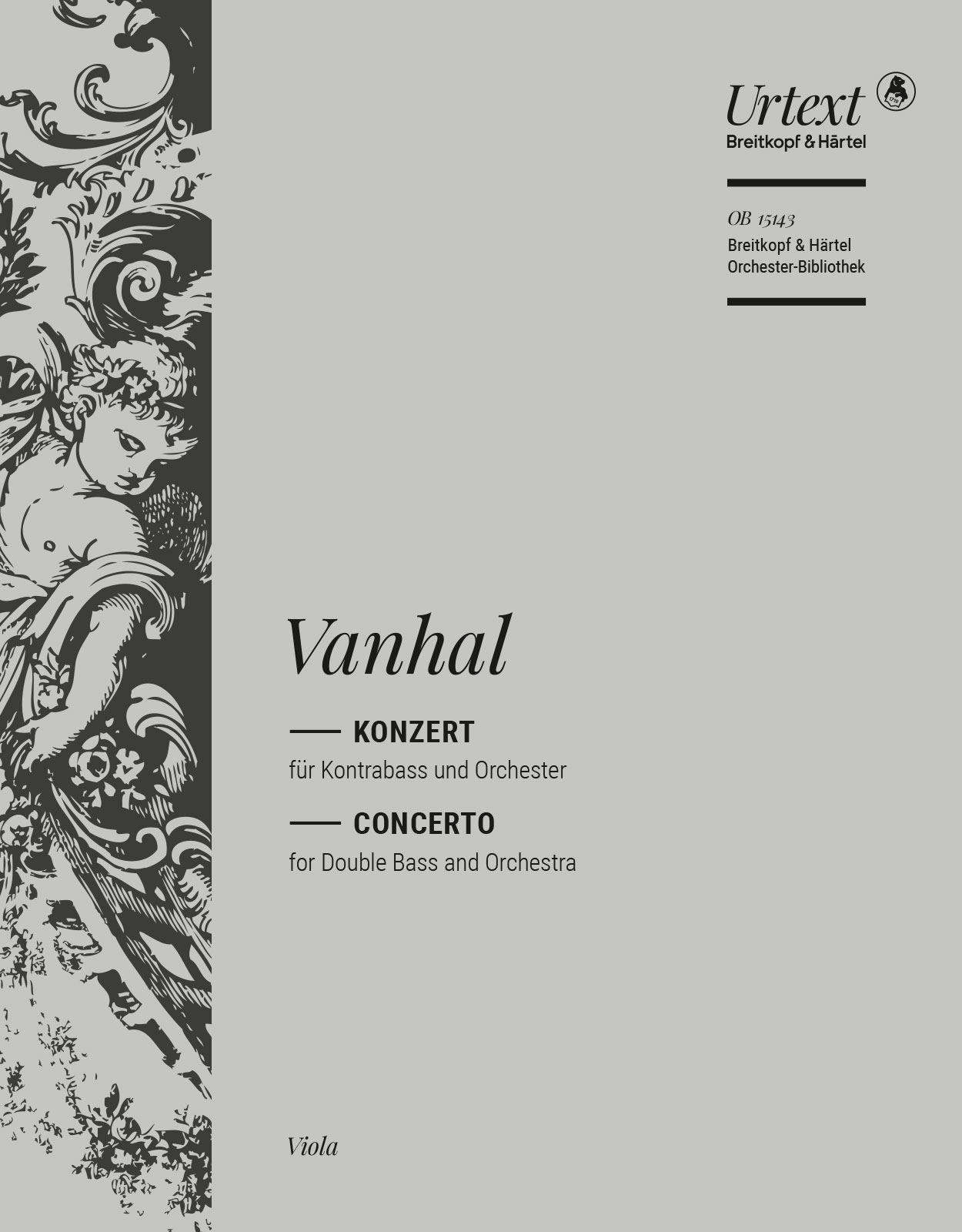 Front Cover Image Kontrabasskonzert