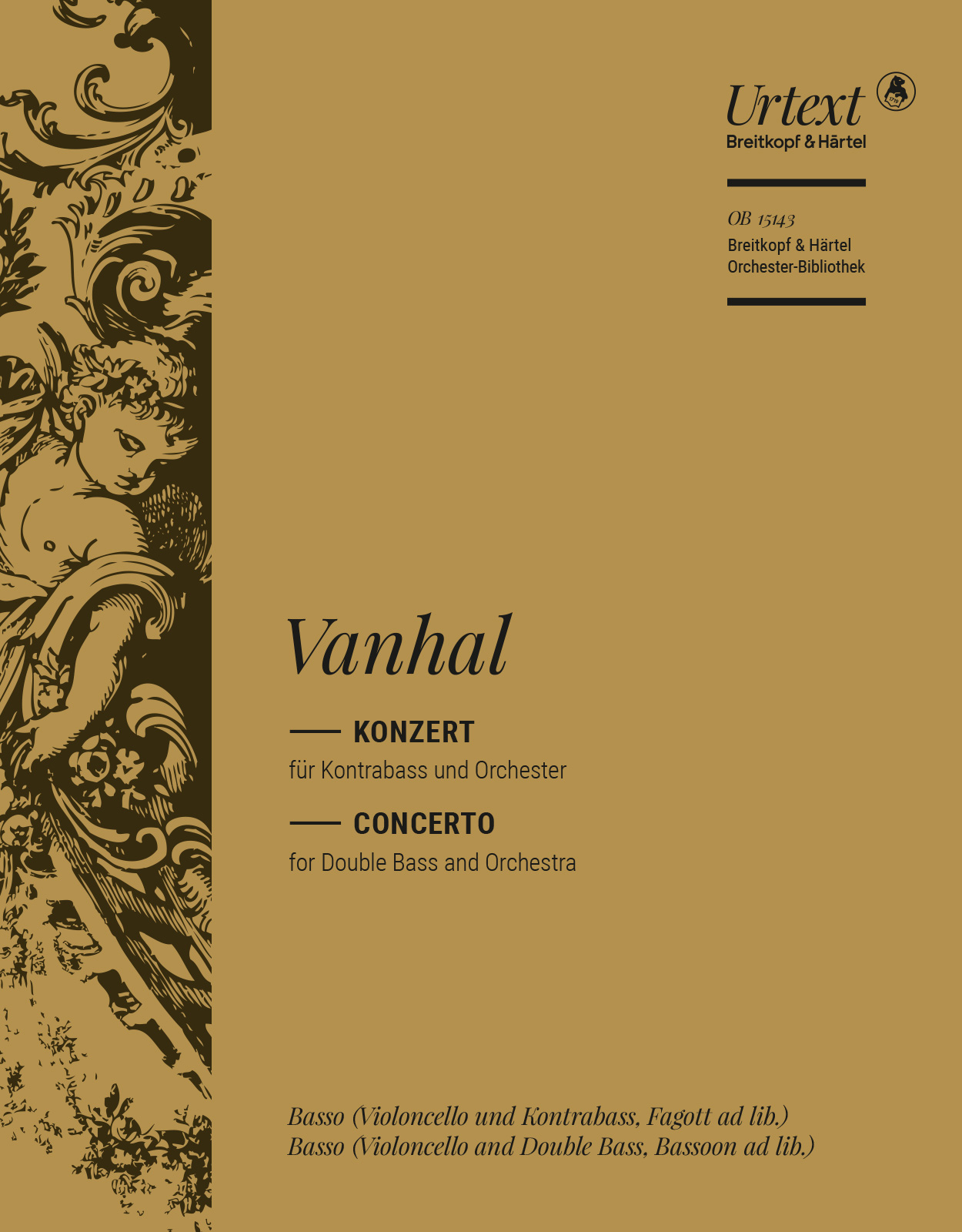Front Cover Image Kontrabasskonzert