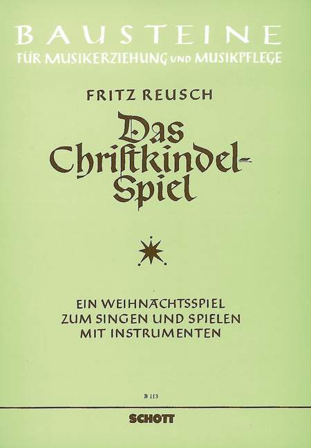 Front Cover Image Das Christkindelspiel 