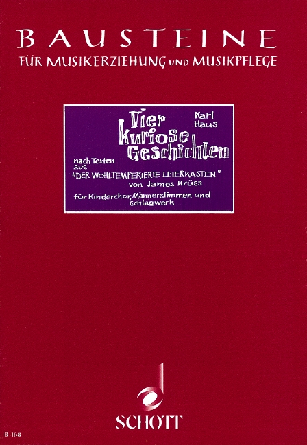 Front Cover Image Vier kuriose Geschichten 
