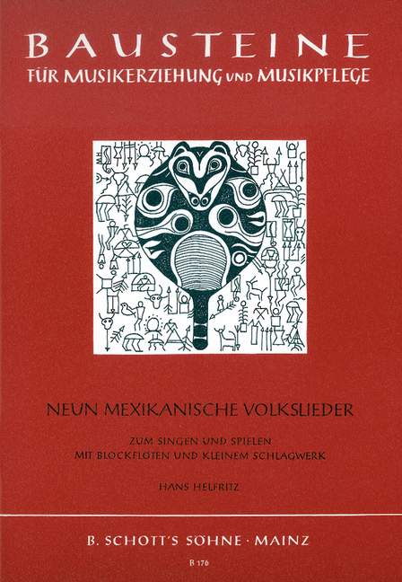 Front Cover Image 9 mexikanische Volkslieder 