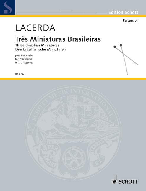 Front Cover Image 3 brasilianische Miniaturen 