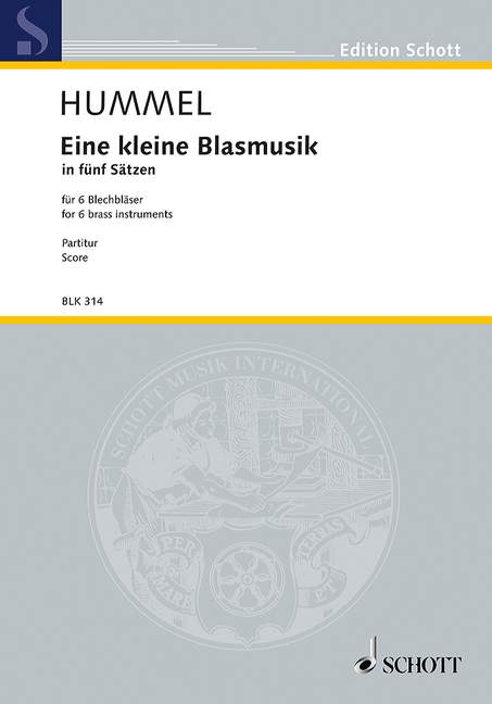 Front Cover Image Eine kleine Blasmusik 