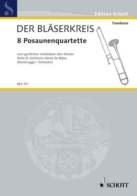 Front Cover Image 8 Posaunenquartette 