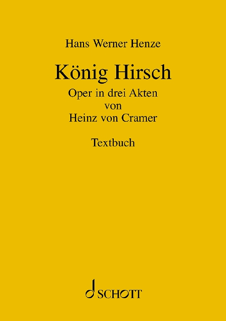 Front Cover Image König Hirsch 