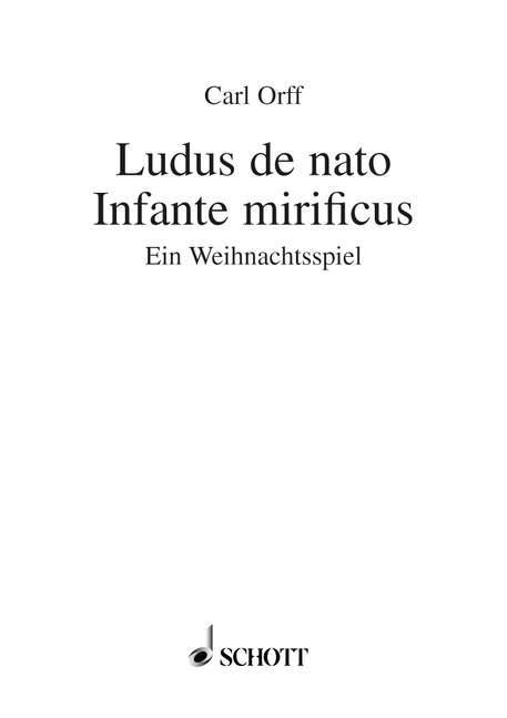 Front Cover Image Ludus de nato Infante mirificus 