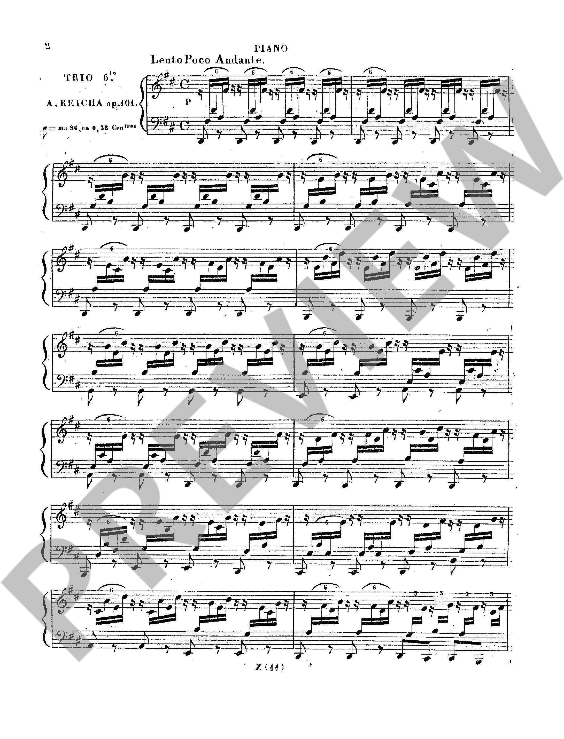 Other Cover Image Six Grands Trios Concertants op. 101/5 